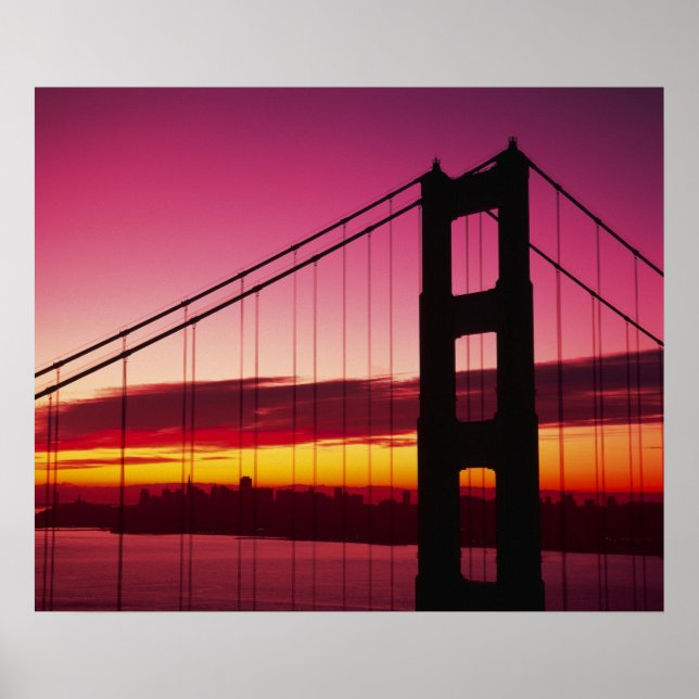 Golden Grind Bridge, San Francisco, Kalifornien, 4 Poster (Framsidan)
