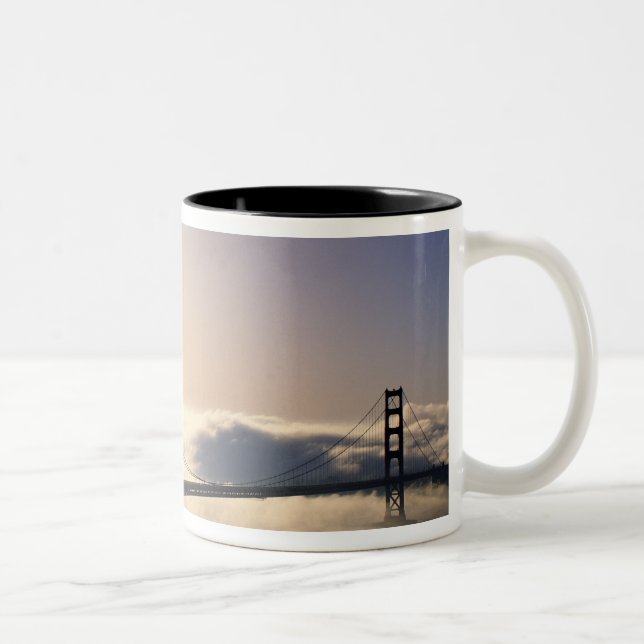 Golden Grind Bridge, San Francisco, Kalifornien, 4 Två-Tonad Mugg (Höger)