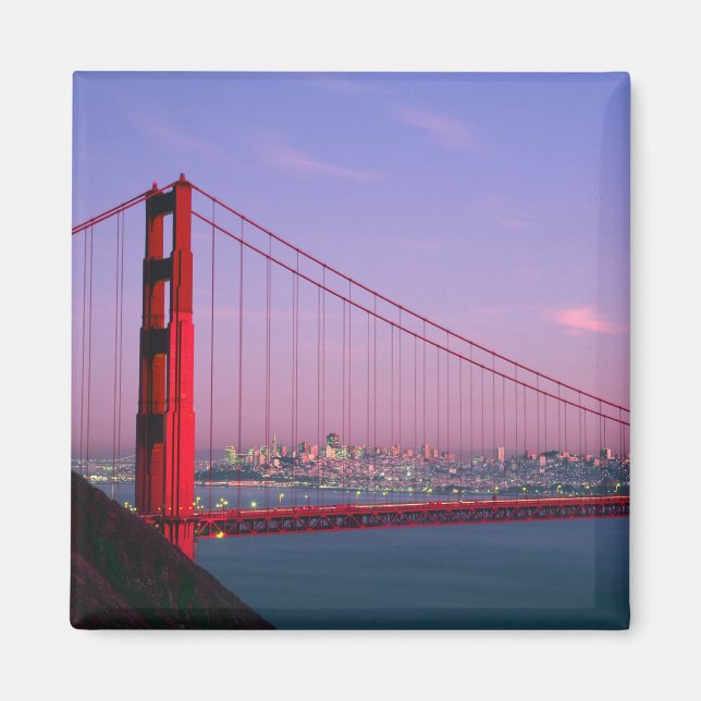 Golden Grind Bridge, San Francisco, Kalifornien, 7 Magnet (Framsidan)