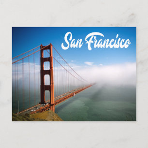 Golden Grind Bridge San Francisco, Kalifornien CA Vykort