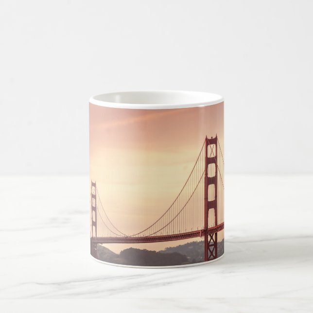 Golden Grind Bridge San Francisco Kalifornien Kaffemugg (Center)