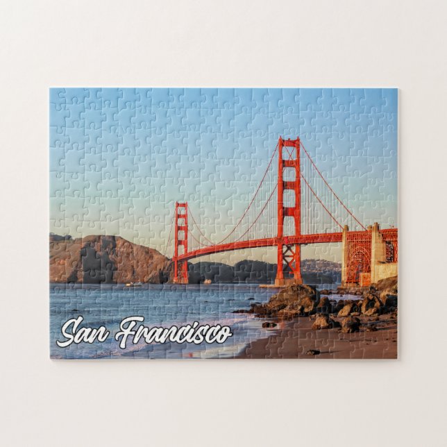 Golden Grind Bridge, San Francisco, Kalifornien Pussel (Horisontell)