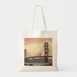 Golden Grind Bridge San Francisco Kalifornien Tygkasse