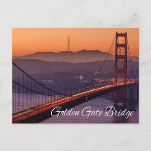 Golden Grind Bridge, San Francisco, Kalifornien, U Vykort