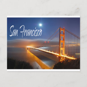 Golden Grind Bridge, San Francisco, Kalifornien, U Vykort