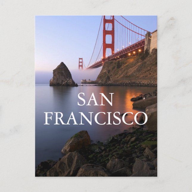Golden Grind Bridge | San Francisco Kalifornien Vykort (Framsida)