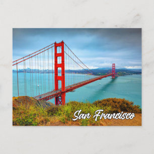 Golden Grind Bridge, San Francisco, Kalifornien Vykort