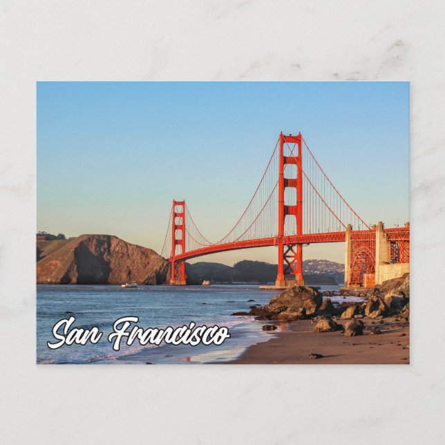 Golden Grind Bridge, San Francisco, Kalifornien Vykort (Framsida)