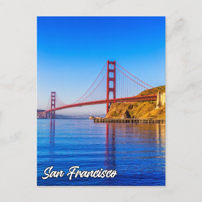 Golden Grind Bridge, San Francisco, Kalifornien Vykort (Framsida)