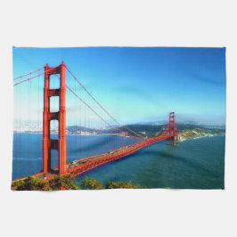 Golden Grind Bridge - San Francisco Kökshandduk