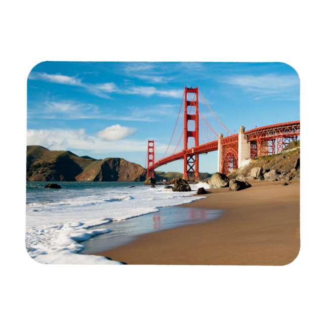 Golden Grind Bridge | San Francisco Magnet (Horisontell)
