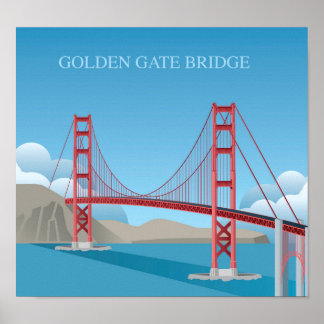 Golden Grind Bridge | San Francisco Poster