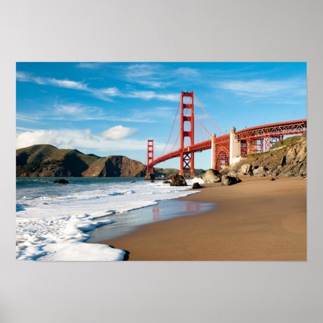Golden Grind Bridge | San Francisco Poster (Framsidan)