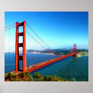 Golden Grind Bridge - San Francisco Poster