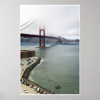 Golden Grind Bridge, San Francisco Poster