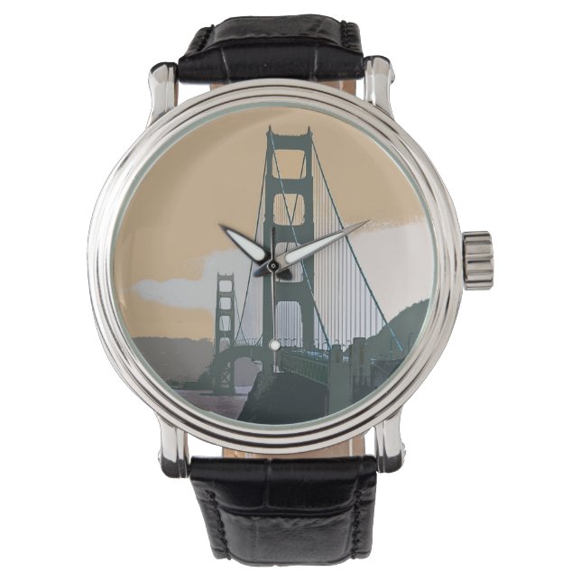Golden Grind Bridge San Francisco San Francisco Armbandsur (Framsida)
