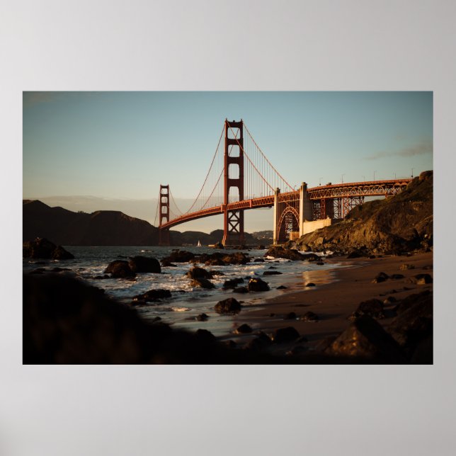 GOLDEN GRIND BRIDGE, SAN FRANCISCO UNDER DAGEN POSTER (Framsidan)