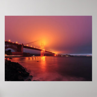 Golden Grind Bridge, San Francisco, USA Poster