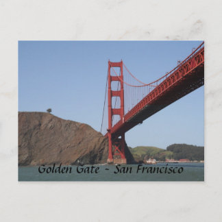 Golden Grind Bridge - San Francisco Vykort