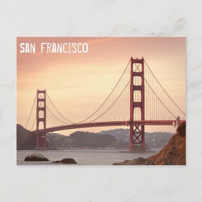 Golden Grind Bridge, San Francisco Vykort (Framsida)