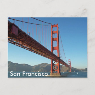 Golden Grind Bridge, San Francisco Vykort