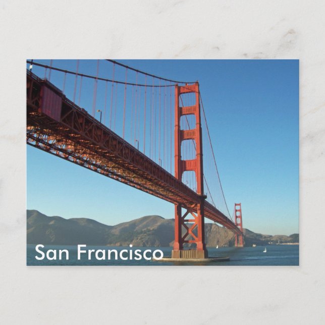 Golden Grind Bridge, San Francisco Vykort (Framsida)