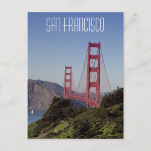 Golden Grind Bridge, San Francisco Vykort