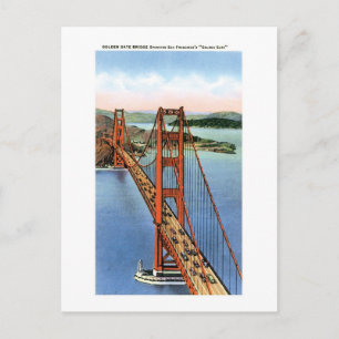 Golden Grind Bridge, SF, Ca Vykort