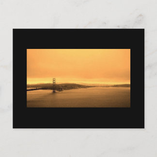 Golden Grind Bridge-vykort Vykort