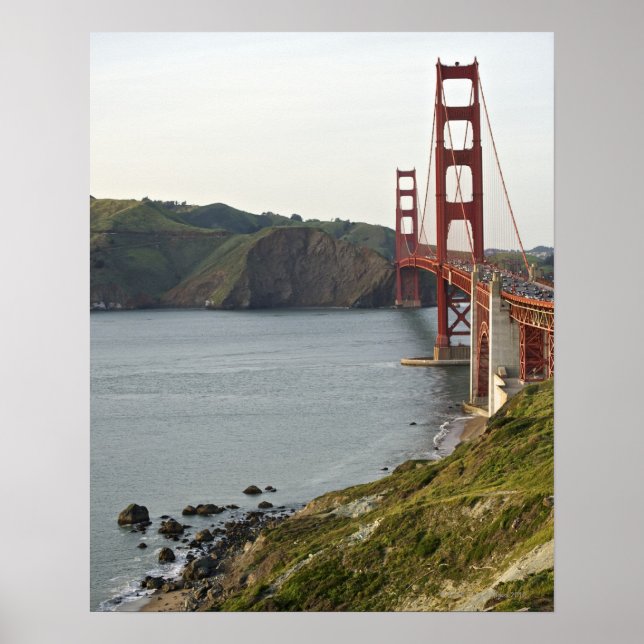 Golden Grind bro med sikte på Marin County Poster (Framsidan)