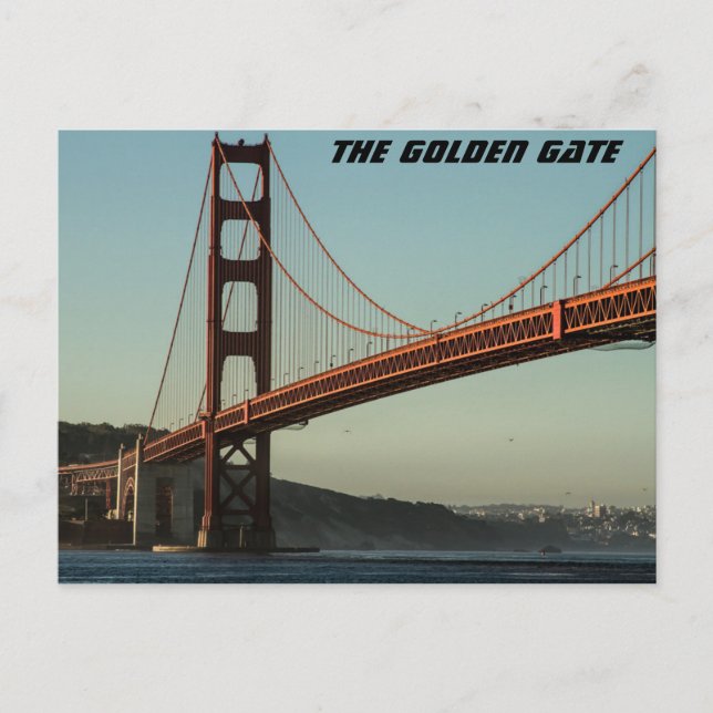 Golden Grind-bron Vykort (Framsida)