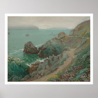 Golden Grind från Ocean Cliff (1154) Poster