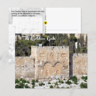 Golden Grind, Gamla staden Jerusalem, Israel - Vykort
