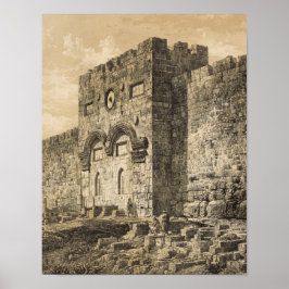 Golden Grind i Jerusalem Poster