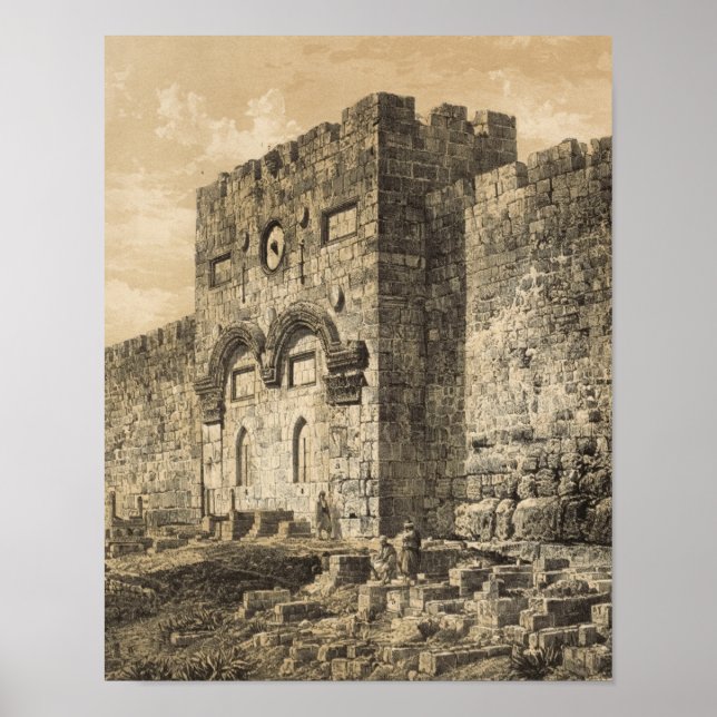 Golden Grind i Jerusalem Poster (Framsidan)