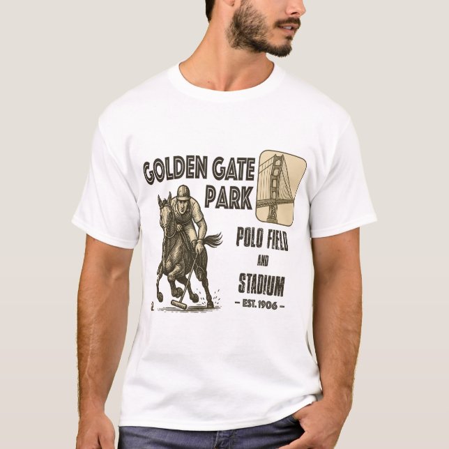Golden Grind Park Polo Fält San Francisco Shirt T (Framsida)