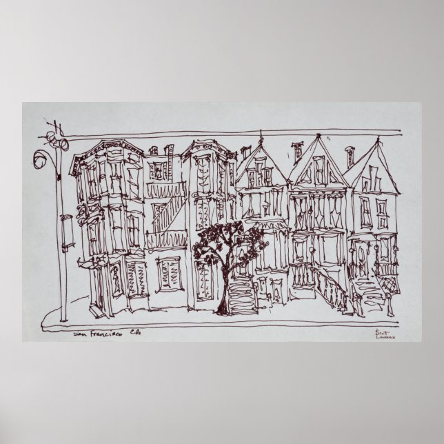 Golden Grind Park | San Francisco, Kalifornien Poster (Framsidan)