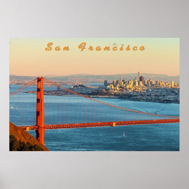Golden Grind San Francisco Poster (Framsidan)