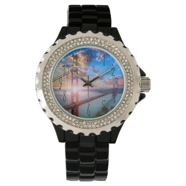 Golden Grind Sunrise Armbandsur (Framsida)