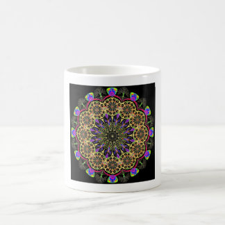 Golden Growth mandala Kaffemugg