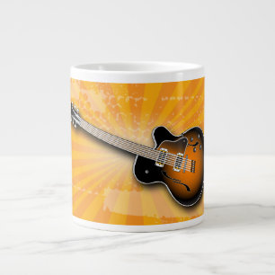 Golden Grunge Burst Guitar Specialty Mugg Jumbo Mugg