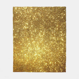 Golden grunge, högupplöst rasterillustration fleecefilt