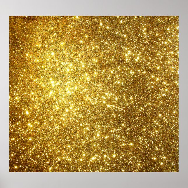 Golden grunge, högupplöst rasterillustration poster (Framsidan)