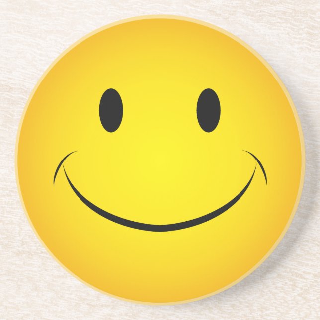 Golden Gult Ansikte Underlägg (Framsidan)