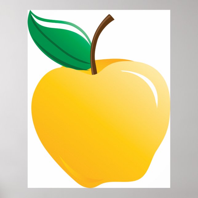 Golden Gult Apple Poster (Framsidan)