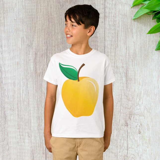 Golden Gult Apple T Shirt (Skapare uppladdad)
