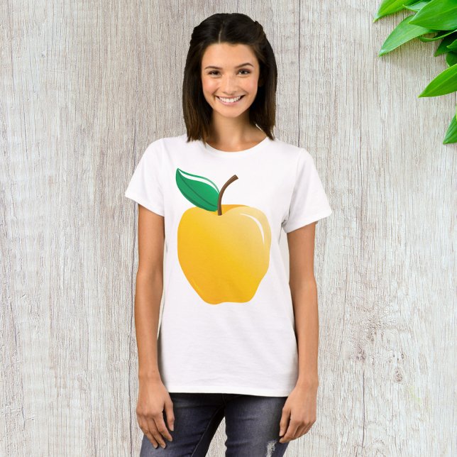 Golden Gult Apple T Shirt (Skapare uppladdad)
