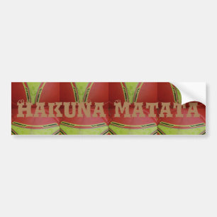 Golden gult Bumper Sticker Bildekal