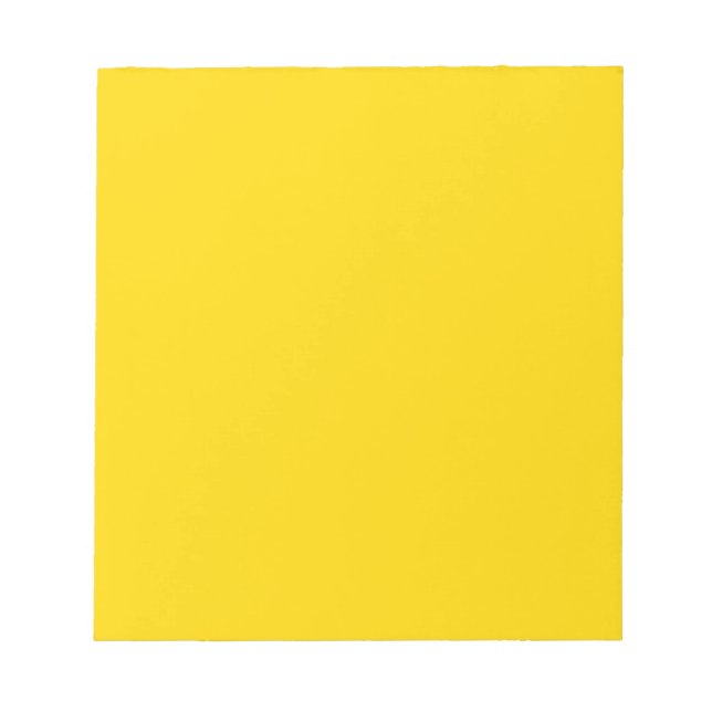 Golden gult ffd700 anteckningsblock (Framsida)