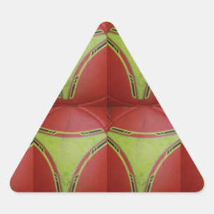 Golden gult kurvor.JPG Triangelformat Klistermärke